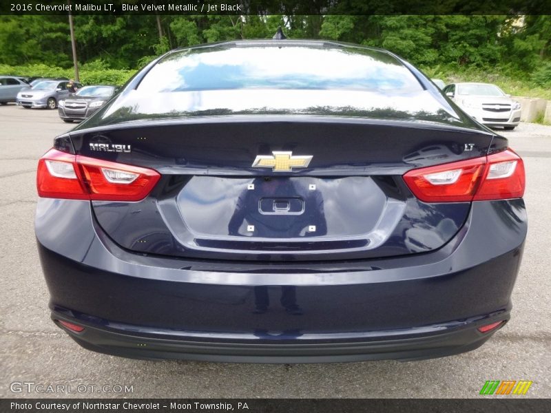 Blue Velvet Metallic / Jet Black 2016 Chevrolet Malibu LT