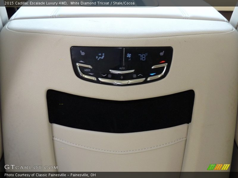 White Diamond Tricoat / Shale/Cocoa 2015 Cadillac Escalade Luxury 4WD