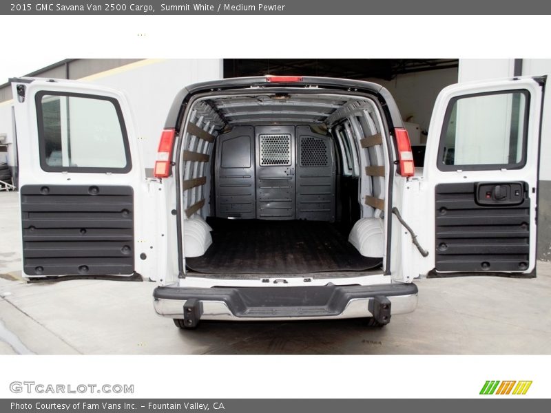 Summit White / Medium Pewter 2015 GMC Savana Van 2500 Cargo