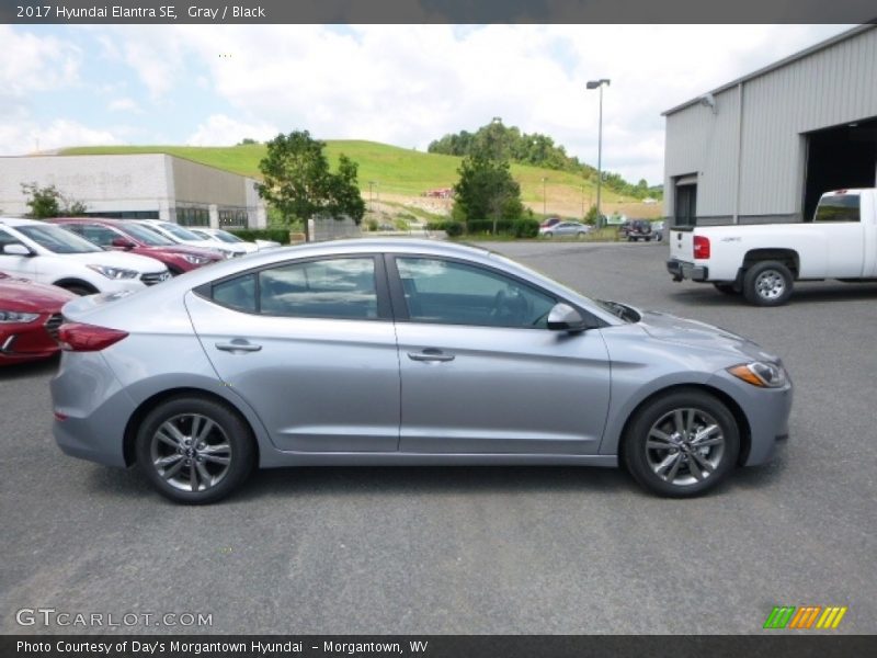 Gray / Black 2017 Hyundai Elantra SE