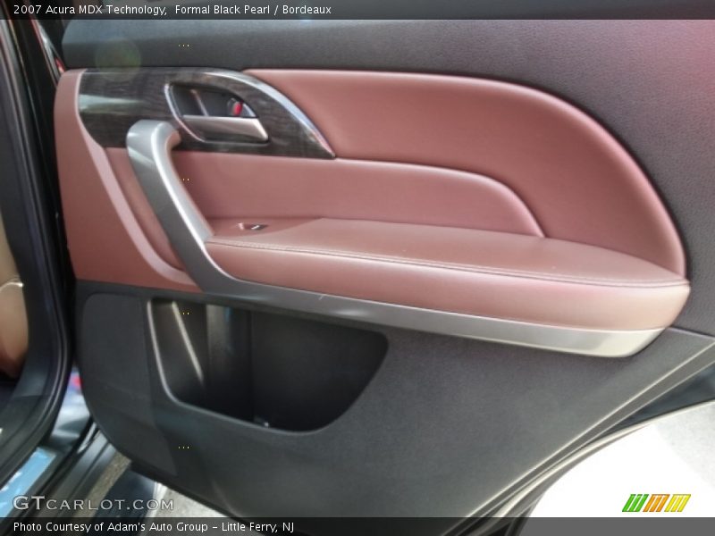 Formal Black Pearl / Bordeaux 2007 Acura MDX Technology