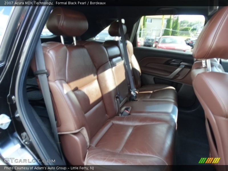 Formal Black Pearl / Bordeaux 2007 Acura MDX Technology
