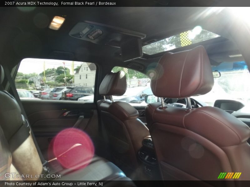 Formal Black Pearl / Bordeaux 2007 Acura MDX Technology