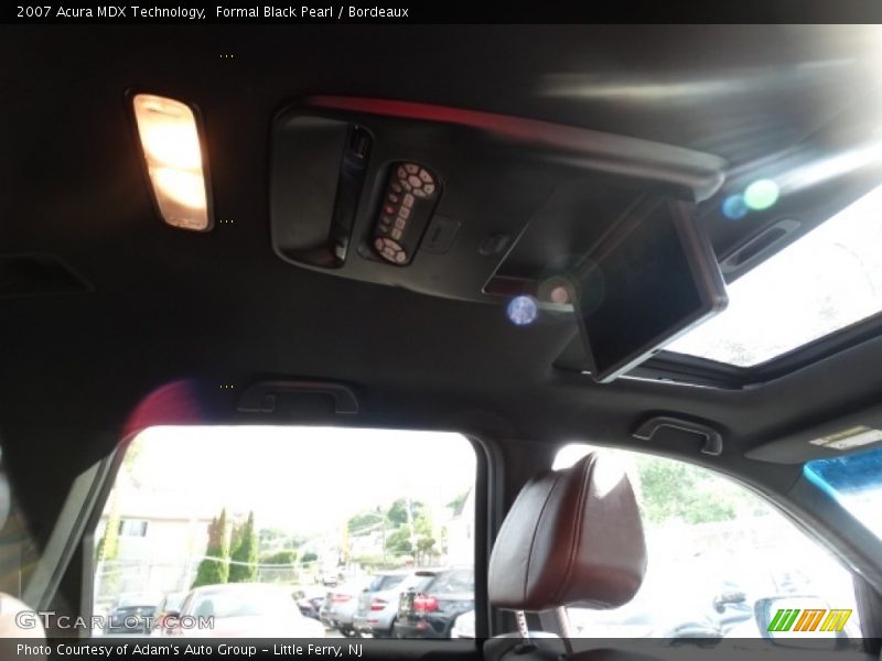 Formal Black Pearl / Bordeaux 2007 Acura MDX Technology