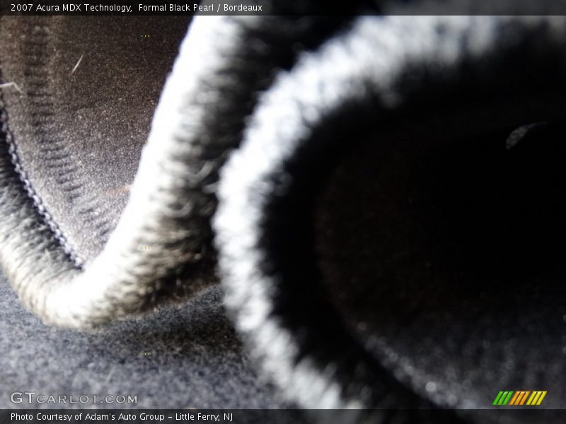 Formal Black Pearl / Bordeaux 2007 Acura MDX Technology