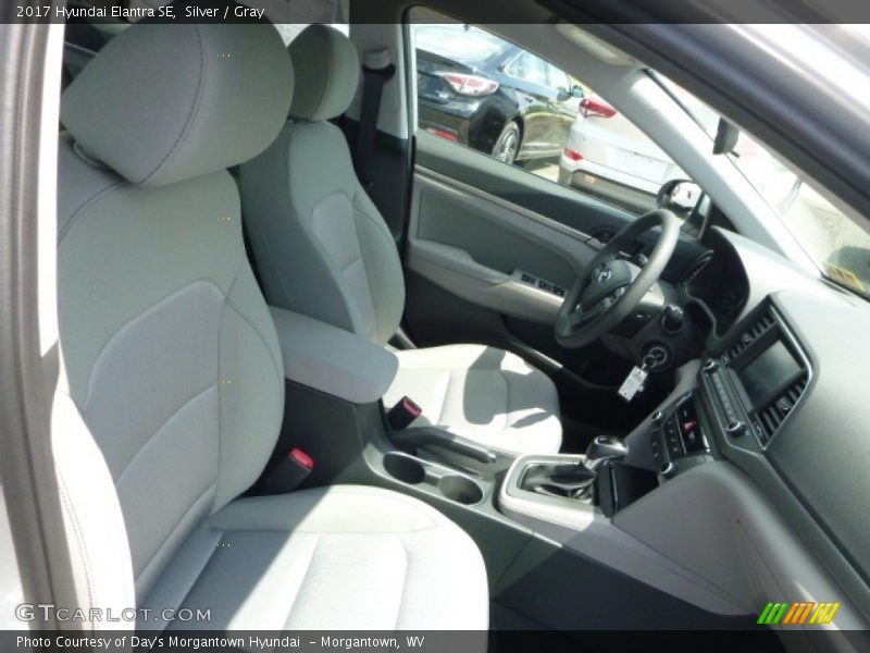 Silver / Gray 2017 Hyundai Elantra SE