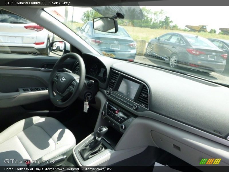 Silver / Gray 2017 Hyundai Elantra SE