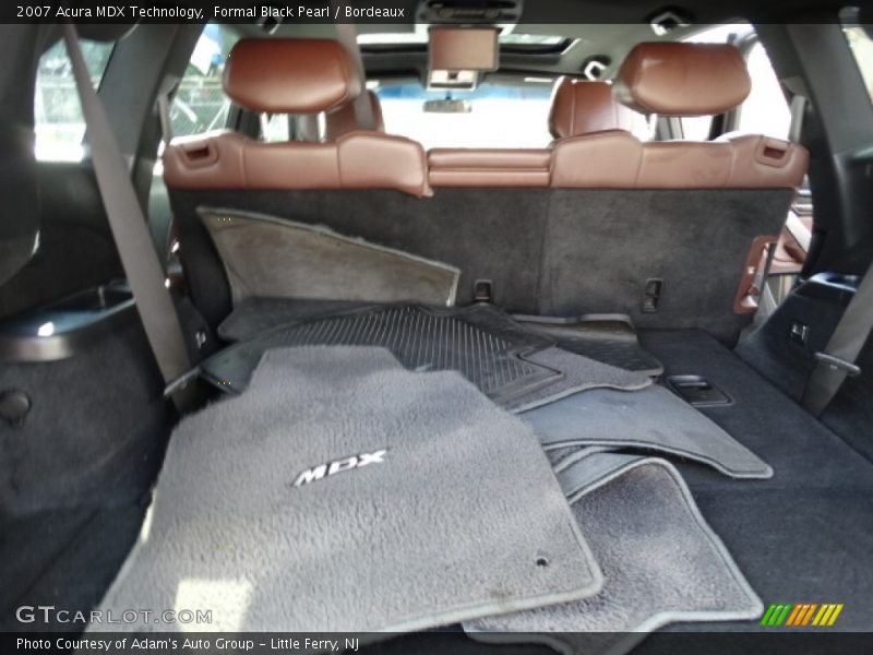 Formal Black Pearl / Bordeaux 2007 Acura MDX Technology