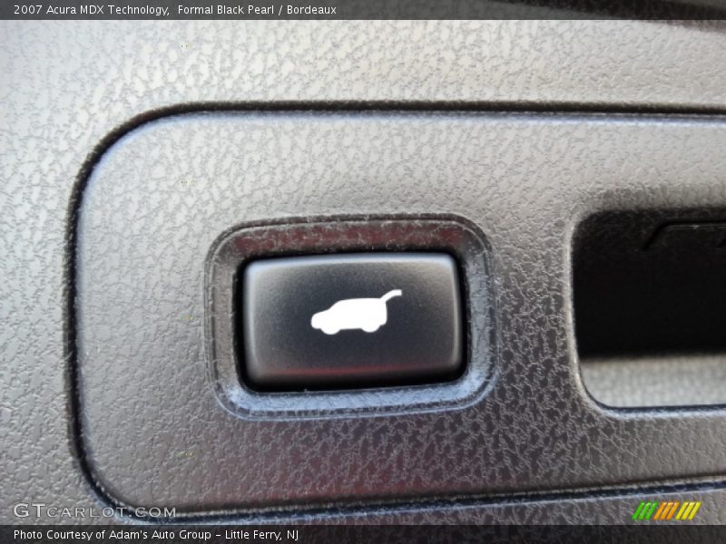 Formal Black Pearl / Bordeaux 2007 Acura MDX Technology
