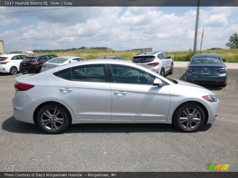 Silver / Gray 2017 Hyundai Elantra SE