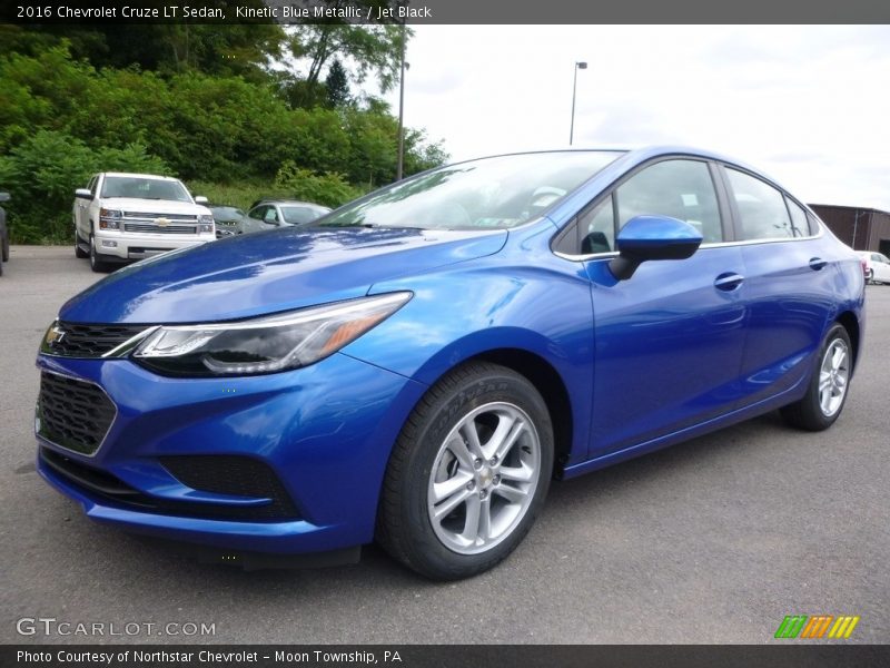 Kinetic Blue Metallic / Jet Black 2016 Chevrolet Cruze LT Sedan