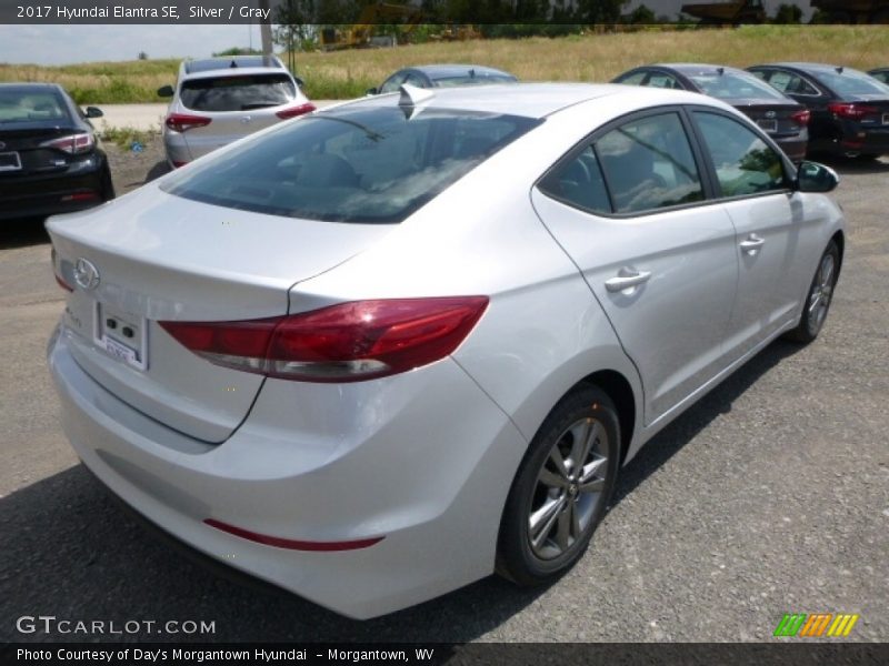 Silver / Gray 2017 Hyundai Elantra SE