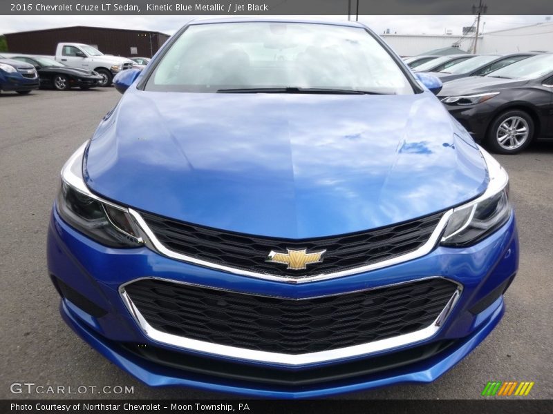 Kinetic Blue Metallic / Jet Black 2016 Chevrolet Cruze LT Sedan