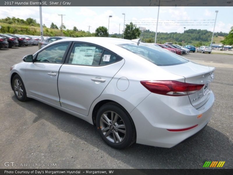 Silver / Gray 2017 Hyundai Elantra SE