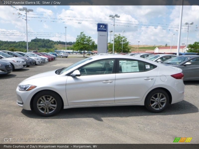 Silver / Gray 2017 Hyundai Elantra SE