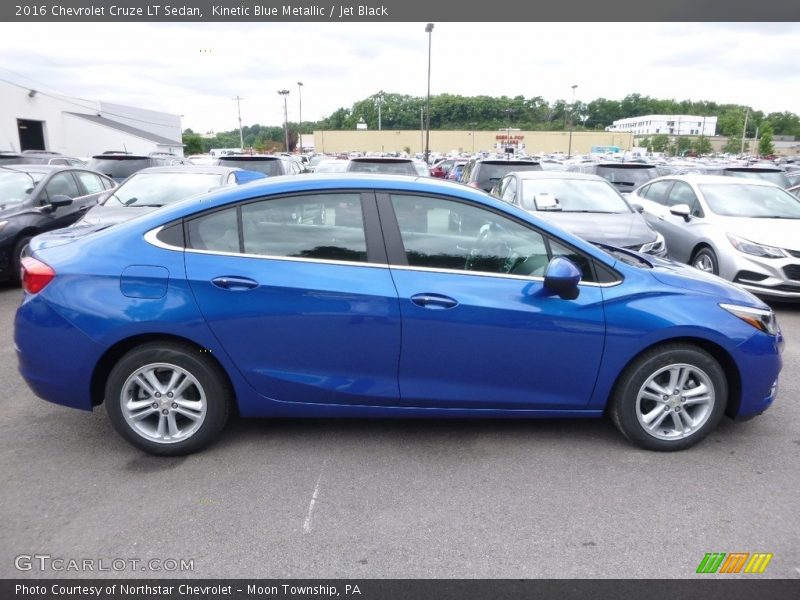 Kinetic Blue Metallic / Jet Black 2016 Chevrolet Cruze LT Sedan