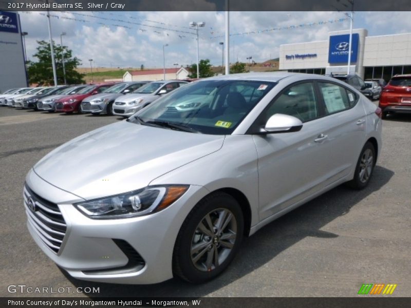 Silver / Gray 2017 Hyundai Elantra SE
