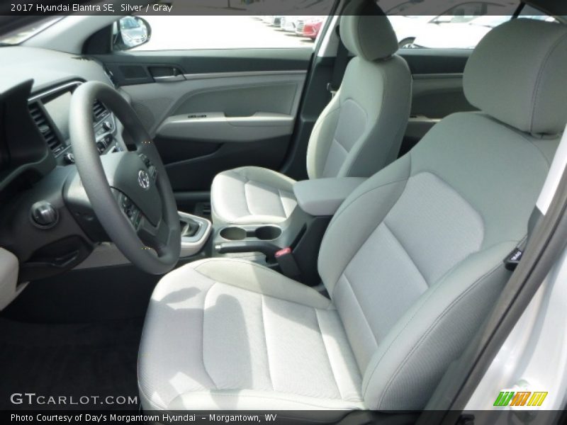 Silver / Gray 2017 Hyundai Elantra SE