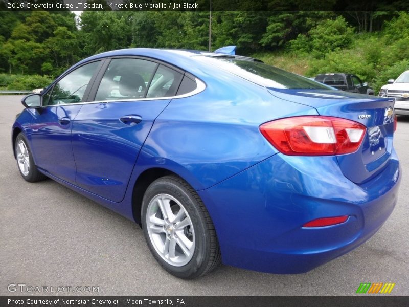 Kinetic Blue Metallic / Jet Black 2016 Chevrolet Cruze LT Sedan