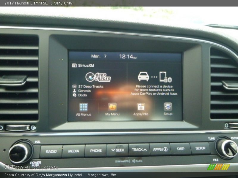 Silver / Gray 2017 Hyundai Elantra SE