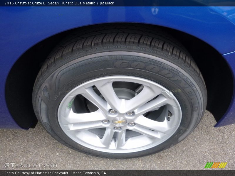 Kinetic Blue Metallic / Jet Black 2016 Chevrolet Cruze LT Sedan
