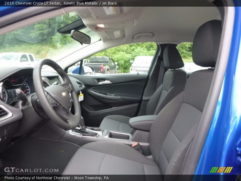 Kinetic Blue Metallic / Jet Black 2016 Chevrolet Cruze LT Sedan