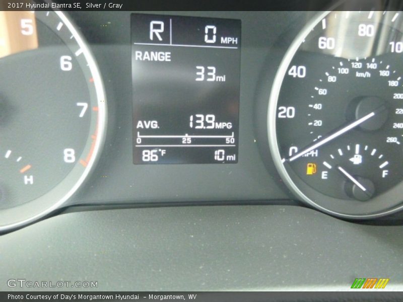 Silver / Gray 2017 Hyundai Elantra SE