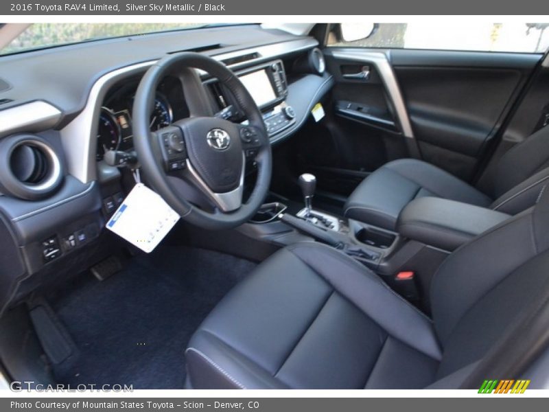 Silver Sky Metallic / Black 2016 Toyota RAV4 Limited
