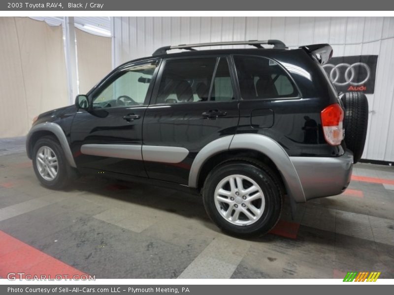 Black / Gray 2003 Toyota RAV4