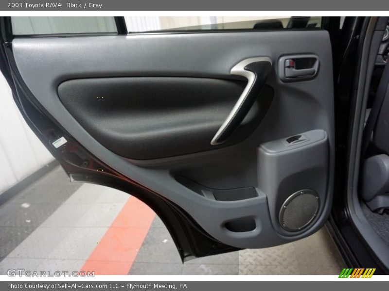Black / Gray 2003 Toyota RAV4