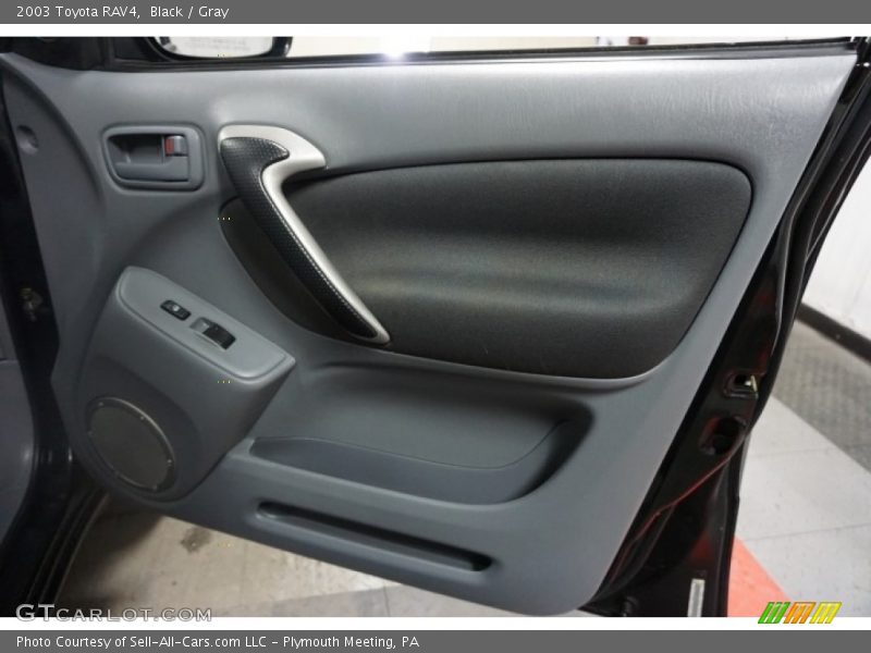 Black / Gray 2003 Toyota RAV4