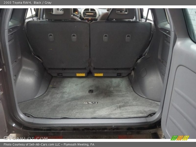 Black / Gray 2003 Toyota RAV4