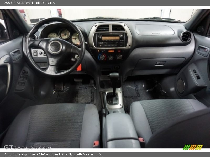 Black / Gray 2003 Toyota RAV4