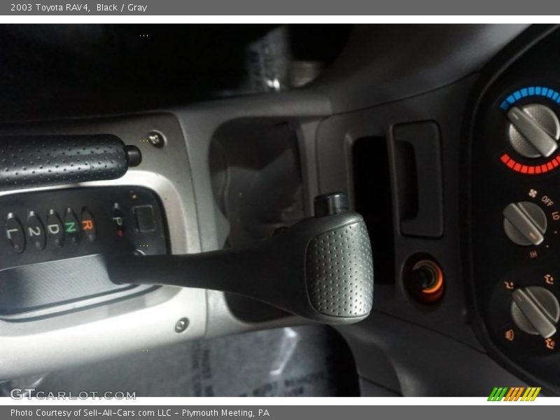 Black / Gray 2003 Toyota RAV4