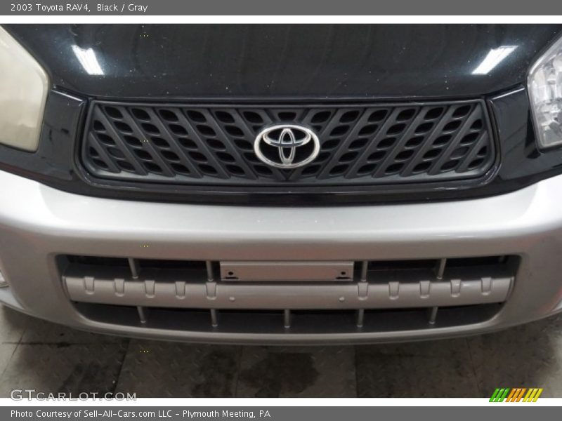 Black / Gray 2003 Toyota RAV4