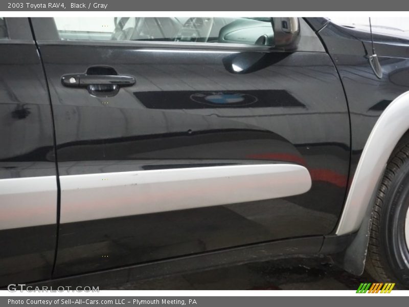 Black / Gray 2003 Toyota RAV4