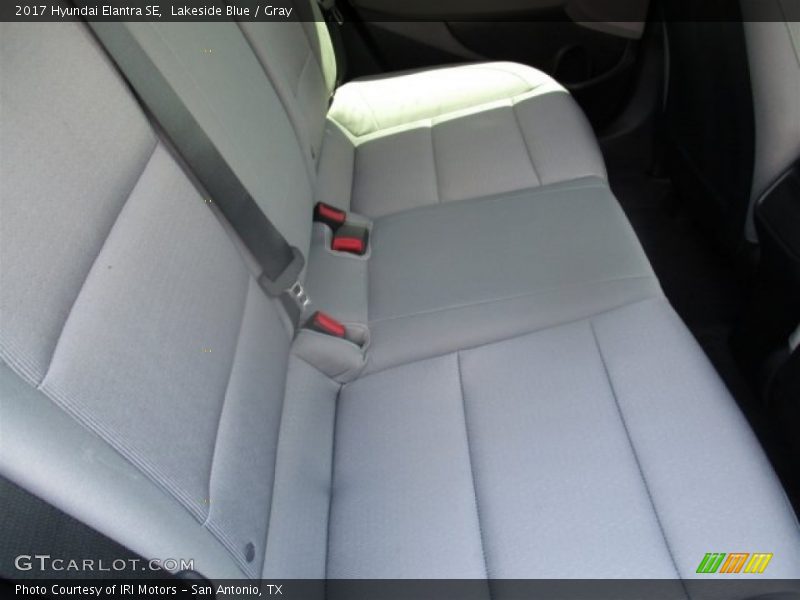 Lakeside Blue / Gray 2017 Hyundai Elantra SE