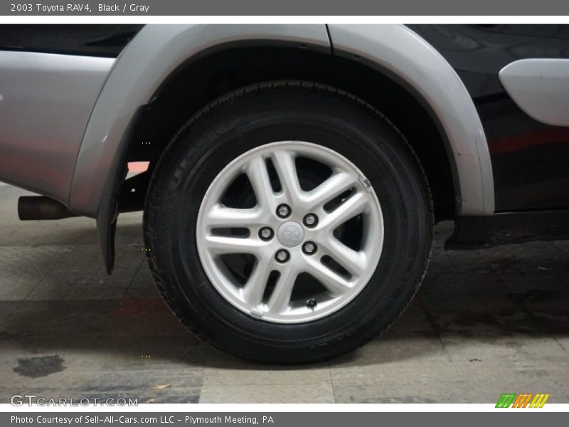 Black / Gray 2003 Toyota RAV4