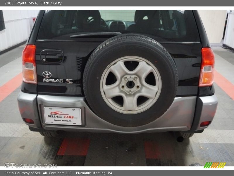 Black / Gray 2003 Toyota RAV4