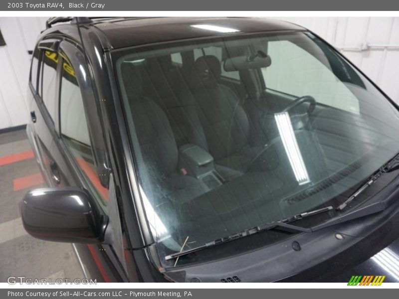 Black / Gray 2003 Toyota RAV4
