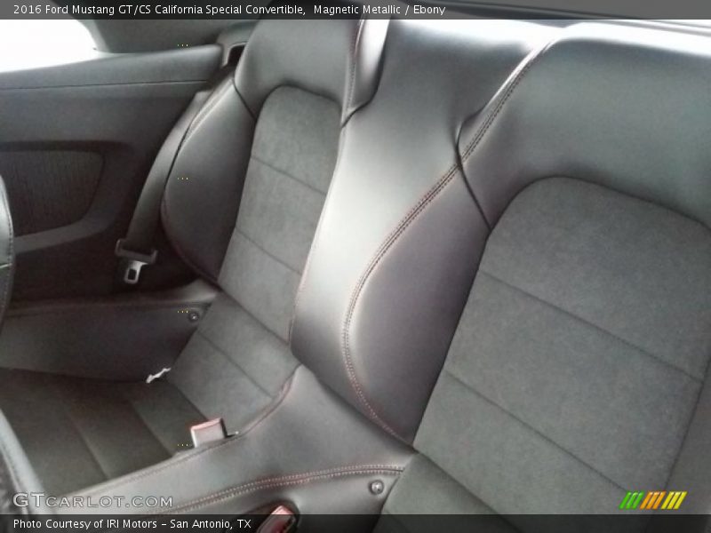 Magnetic Metallic / Ebony 2016 Ford Mustang GT/CS California Special Convertible