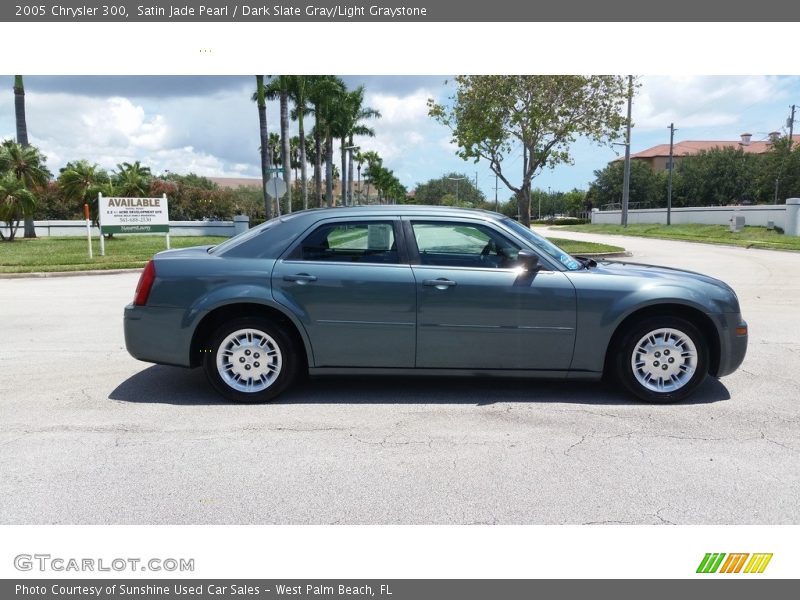Satin Jade Pearl / Dark Slate Gray/Light Graystone 2005 Chrysler 300