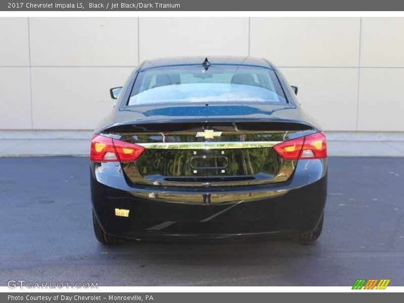 Black / Jet Black/Dark Titanium 2017 Chevrolet Impala LS