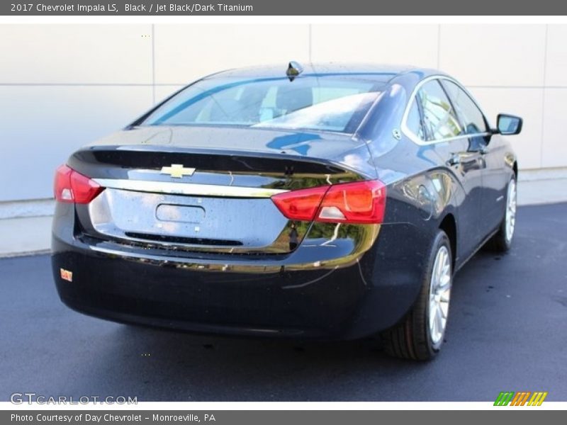 Black / Jet Black/Dark Titanium 2017 Chevrolet Impala LS