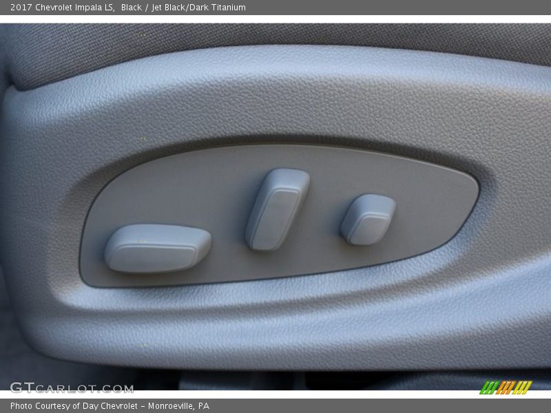 Black / Jet Black/Dark Titanium 2017 Chevrolet Impala LS