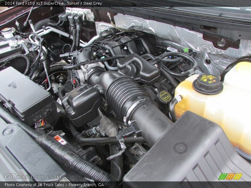 Sunset / Steel Grey 2014 Ford F150 XLT SuperCrew