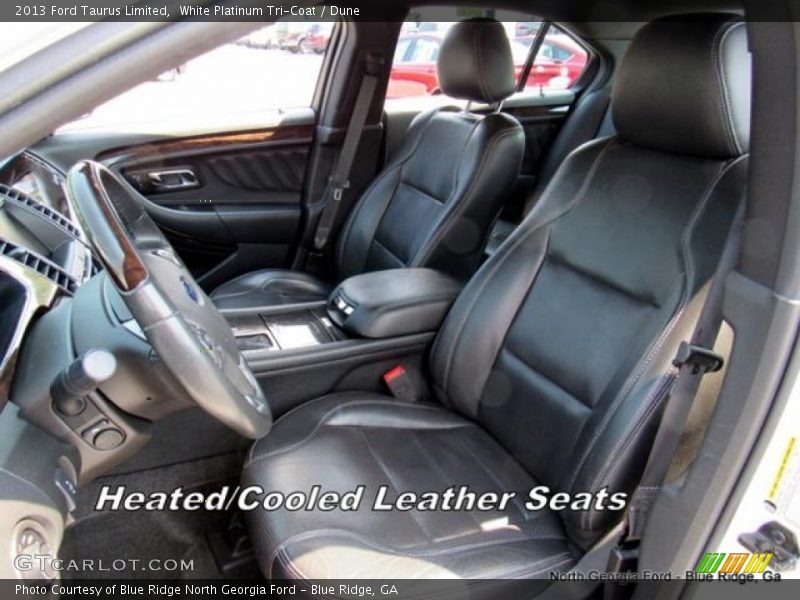 White Platinum Tri-Coat / Dune 2013 Ford Taurus Limited