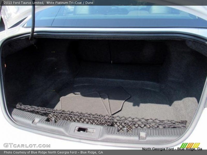 White Platinum Tri-Coat / Dune 2013 Ford Taurus Limited