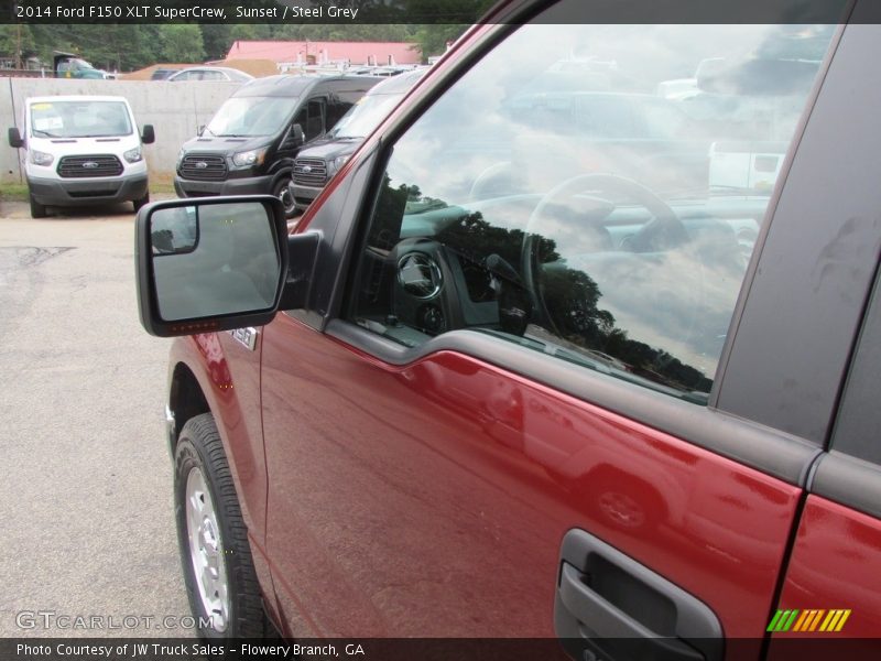 Sunset / Steel Grey 2014 Ford F150 XLT SuperCrew