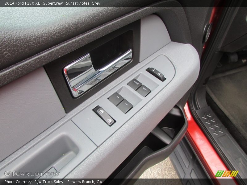 Sunset / Steel Grey 2014 Ford F150 XLT SuperCrew